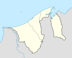 斯里巴加灣在汶萊的位置