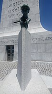 Wilbur Wright bust