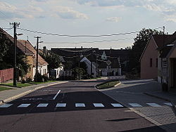 Centre of Zvěrkovice