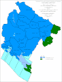 Religious structure of Montenegro by municipalities 1991