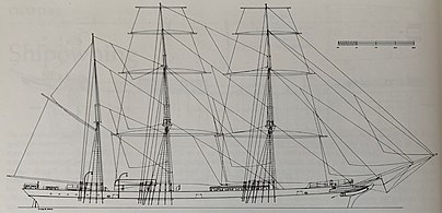 Barque, Fusi Yama, 1865