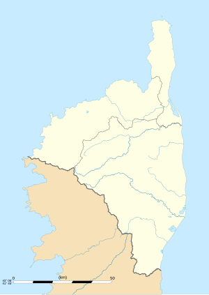 博尔戈在上科西嘉省的位置
