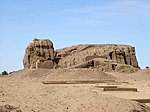 Ruins of a mudbrick temple