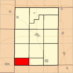 Location in Hamilton County