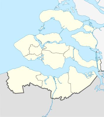 Location map Netherlands Zeeland