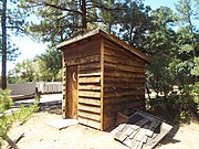 School outhouse