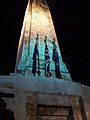 The cenotaph just before dawn on Anzac Day 2007