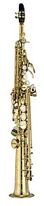 Soprano saxophone, by the Yamaha Corporation