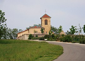 The church of Saint-Romain, in Tersanne