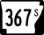 Highway 367S marker