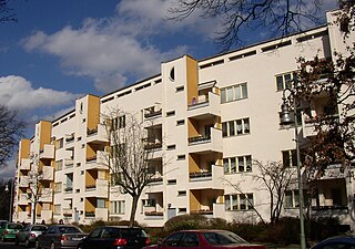 Flats in Siemensstadt, Berlin, by Hans Scharoun (early 1930s)