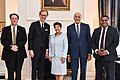 Ambassador Henrik Cederin (2020–2022) and Governor-General Patsy Reddy.