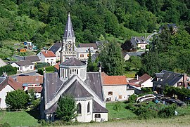 The church of Vaudesson