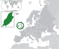 马恩岛在欧洲的位置