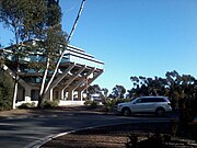 Geisel Library seen from Parking Lot 309