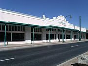 The Attaway Phelps-Blakely Building was built in 1910. It now house’s the Norwood Furniture store. The structure is listed as historical by the Gilbert Heritage District.