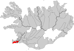 Location of Grindavíkurbær