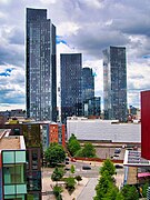 Also tower blocks at Deansgate Square