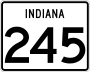 State Road 245 marker