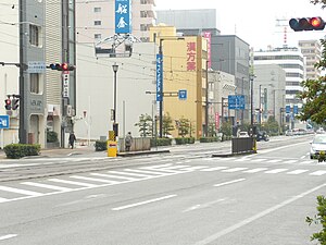 警察署前站全景（2008年）