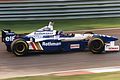 The team switched to Rothmans backing in 1994年, which it kept until the end of 1997年. This is Jacques Villeneuve driving the Williams FW18 at the 1996 Canadian Grand Prix.