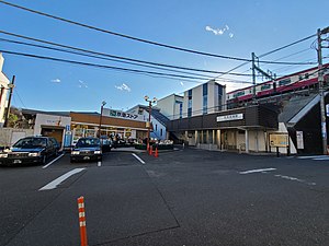 車站東口（2021年1月）