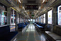 The interior of a driving car in June 2010