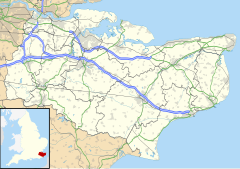 Canterbury is located in Kent