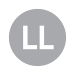 Slate gray "LL" train symbol in use from 1979 to 1985