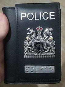 Metropolitan Police Warrant Card Holder