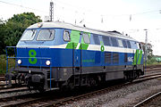 Rebuilt Class 216 in NIAG livery