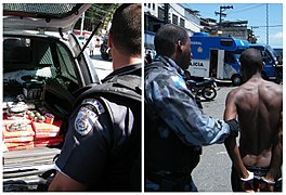 Military Police in combating crime in the favelas of Rio de Janeiro