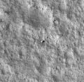 由火星侦察轨道器于2006年12月摄得的海盗号登陆器的照片。