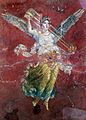 Image 24Winged Victory, ancient Roman fresco of the Neronian era from Pompeii (from Roman Empire)