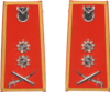 South African Army Major General Rank Shoulder Board for Service Dress