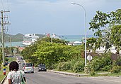 The Queen Elizabeth Highway in Antigua and Barbuda
