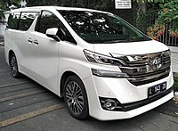 威尔法 2.5 G车型 (2015年款式，印度尼西亚(印尼)，前)