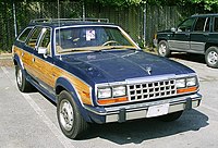 1988 AMC Eagle Wagon with simulated wood trim
