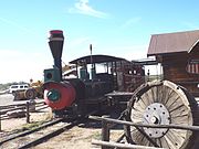 The 19th Century Railroad Station of Goldfield.