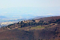 View of Castiglioncello del Trinoro