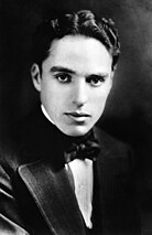 Portrait of Charles Chaplin in the early 1900s