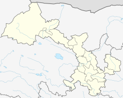 Zhelaizhai is located in Gansu