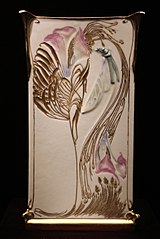 Design for a Limoges ceramic vase by Georges de Feure (1903)