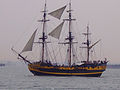 The frigate Grand Turk, Portsmouth 2005