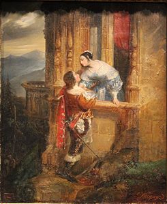 Cinq-Mars' Farewell to Marie d'Entraigues 1836