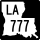 Louisiana Highway 777 marker