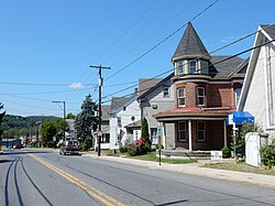 Main Street in Walnutport, August 2015