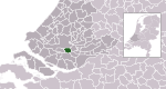 Location of Barendrecht