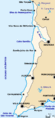 Map of the Vicentine Coast Natural Park