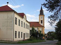 Primary school and the Church of Charles Borromeo